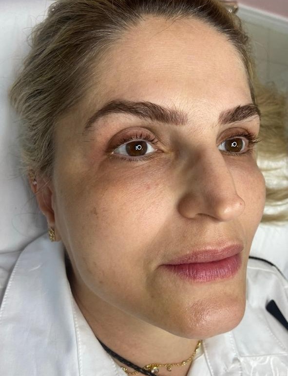 Maquiagem Definitiva — Full Face - antes e depois