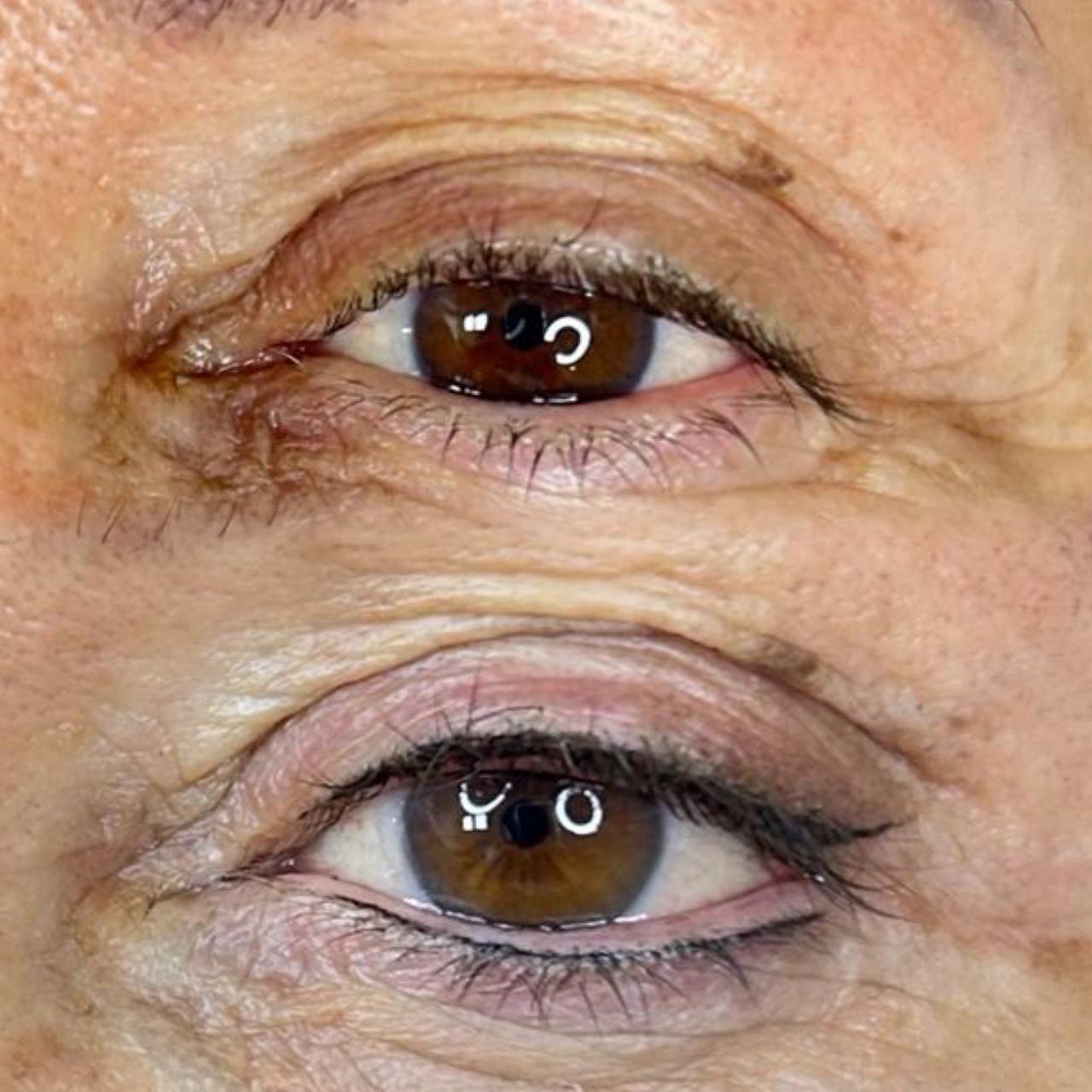 Olhos — Delineado Gatinho - resultado